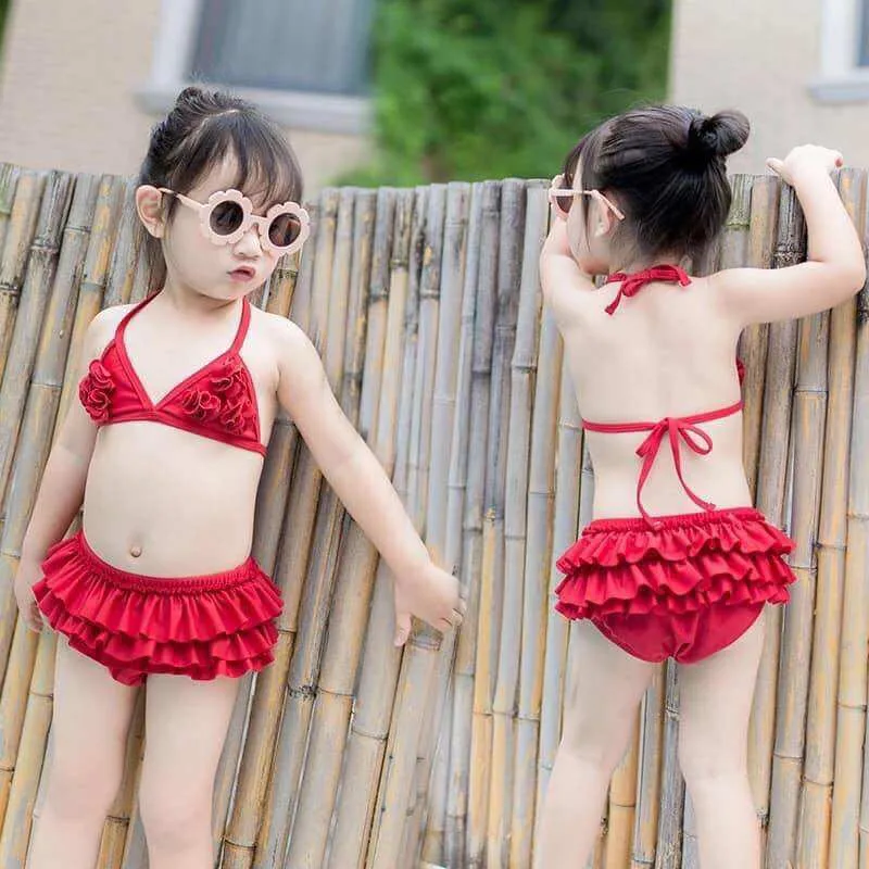 Đồ Bơi 2 Mảnh Bèo Xinh Cho Bé |Bikibi Siêu Cưng Cho Bé Gái