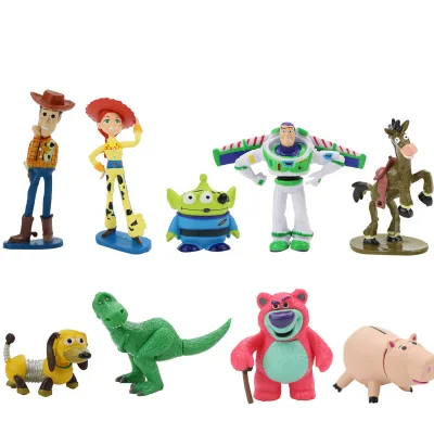9 Chiếc 5cm-10cm Câu Chuyện Đồ Chơi Woody Buzz Ánh Sáng Năm Hoạt Hình Nhân Vật Hành Động Bộ Sưu Tập Đồ Chơi Mô Hình PVC Hình Búp Bê Quà Tặng Đồ Trang Trí