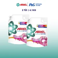 Combo of 2 Ariel Top-Load Washing Liquid Prevents Color Bleeding, Super Fragrant Clothes with Downy Fragrance Perfume Bag 4.1kg