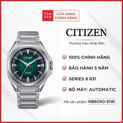 Đồng Hồ Thời Trang Nam Citizen Series 8 831 Mechanical NB6050-51W 40.8mm - Đồng Hồ Tân Tân