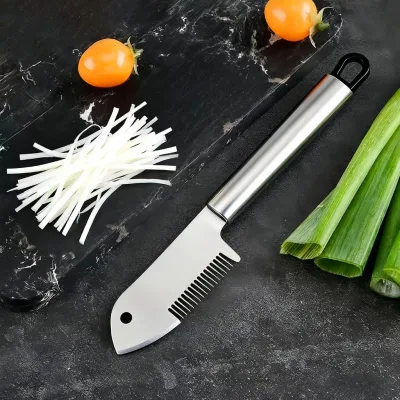 Máy thái đa năng bằng thép không gỉ, máy thái hành lá siêu mịn bảo vệ tay, máy thái hành lá NY