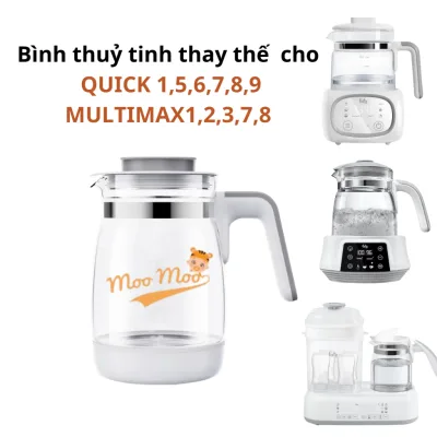 Bình thủy tinh đun cho máy Fatz Baby QUICK 5, 6,7, 8, 9; multimax 1,2,thay thế cho bình bể, vỡ