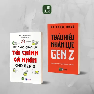 Sách - Combo Kỹ Năng Quản Lý Tài Chính Cho Gen Z + Thấu Hiểu Nhân Lực Gen Z - Hiệu sách 1980books