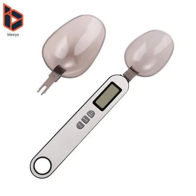 Cân thìa kỹ thuật số blesiya Bộ hỗ trợ tiện ích nhà bếp G / oz Muỗng đo nhà bếp cao cấp Cân thực phẩm Nhỏ để nướng trà