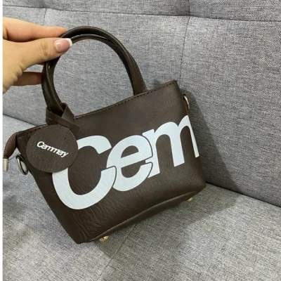 Túi Xách Nữ Mini Chữ Cem Thời Trang – Túi Xách Tay Kèm Dây Đeo Chéo Da PU Cao Cấp Phong Cách Hàn Quốc- DK329
