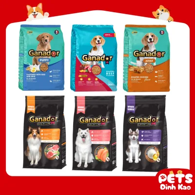3kg Bag of Premium Ganador Grain Food for Dogs