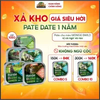 Pate cho mèo MONGE BWILD không ngũ cốc hỗ trợ sức khỏe giàu dinh dưỡng - hộp 100g