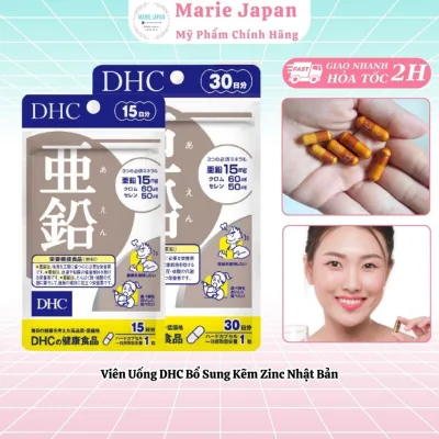 Viên Uống DHC Bổ Sung Kẽm Zinc Nhật Bản