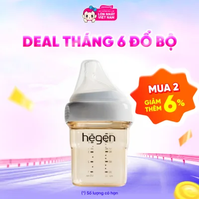 Bình sữa cao cấp PPSU Hegen 150ml (1-3M)