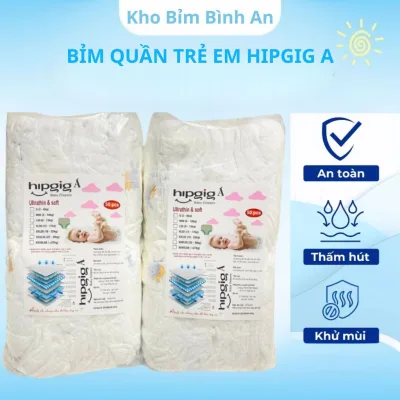 Tã Bỉm Quần HIPGIG hàng nội địa đủ size M/L/XL/XXL/XXXL cho bé
