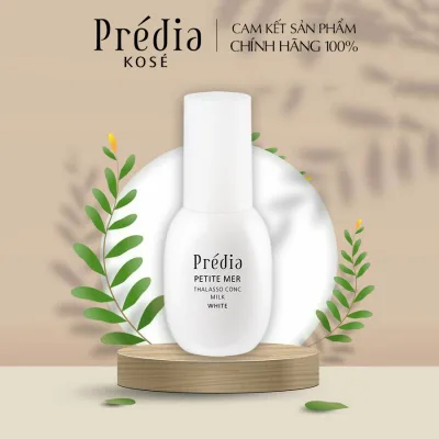Sữa dưỡng giúp da trắng sáng, săn chắc và se khít lỗ chân lông Kosé Prédia Petite Thalasso Conc Milk White 100ml
