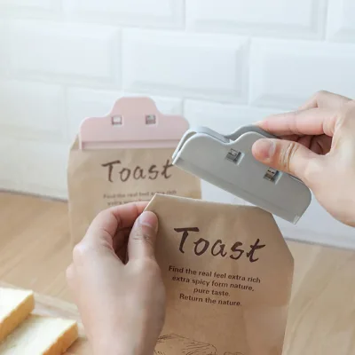 Combo 10 Kẹp bịt kín miệng túi thực phẩm đa chức năng tiện dụng BAUHO