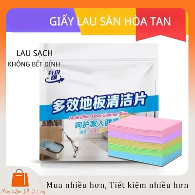 <OOBBOO>Miếng Lau Sàn Hòa Tan Trong Nước Lau Sàn Ngói Làm Sạch Máy Tính Bảng Phòng Hộ Gia Đình Sàn Gỗ Vệ Si