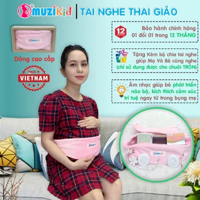TAI NGHE THAI NHI MUZIKID MÀU HỒNG - Y TẾ 115 ĐẠI LÝ CHÍNH THỨC MUZIKID
