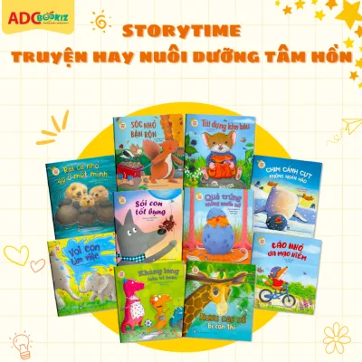 Sách Storytime - Truyện Hay Nuôi Dưỡng Tâm Hồn - Sách Thiếu Nhi Rèn Luyện Nhân Cách, Phát Triển Cảm Xúc Cho Trẻ