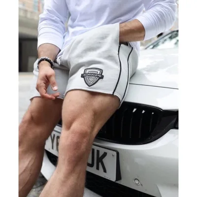 Quần Đùi Gym Alphalete Thun Da cá Logo Thêu Xịn, Chạy Bộ TẬP Gym Fitness Thể Thao Đều Đẹp