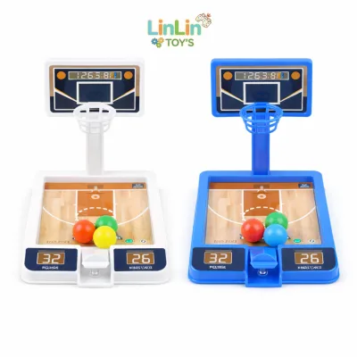 Bộ Bắn Bóng Rổ Mini Cho Trẻ Em , Đồ Chơi Giải Trí Rèn Phản Xạ - LinLin Toy's