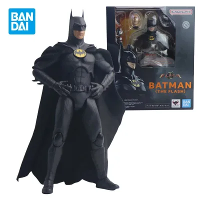 BANDAI DC Universe The Flash SHF Batman Action Figures Justice League AnimeFigures Toys Collection Gifts bandai mô hình
