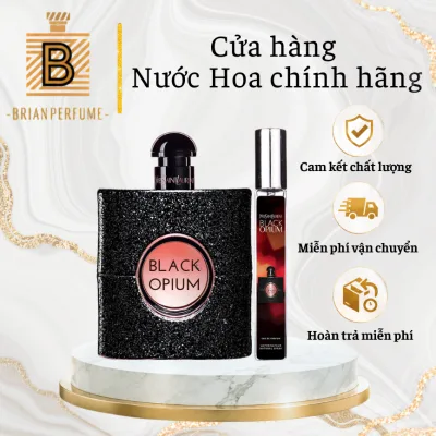 Women's Perfume 10ml Black Opium Style Perfume Edp, Warm, Sexy, Romantic.
