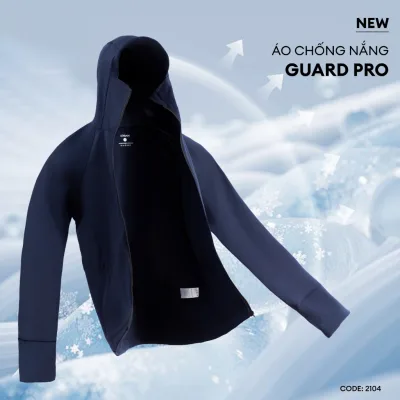 ÁO CHỐNG NẮNG NAM URBAN vải UMI thoáng mát, thấm hút và co giãn tốt Chống tia UV cao tản nhiệt GUARD PRO N.2104