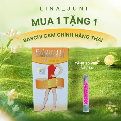 Thao Mooc Weight Loss Thai Bachi Thai Orange Standard Grade 1 - Free 50 Waist Tightening Tablets - Complementary Food Supplement