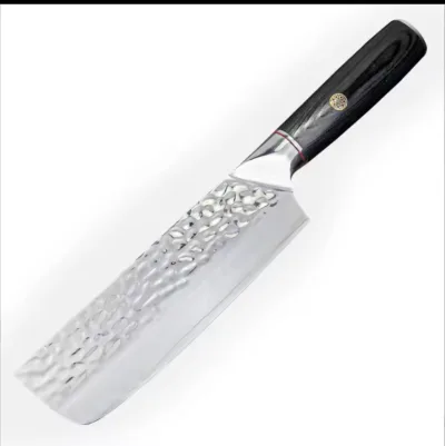 Dao làm bếp Nhật Bản KAI Dm 0760 Cao cấp chất liệu thép Vmax Damascus không gỉ thiết kế nguyên khối chuyện dùng thái cắt nhà bếp Nhật Bản