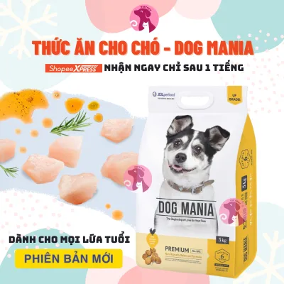 COMBO THỨC ĂN HẠT CHO CHÓ DOG MANIA (HÀN QUỐC) ( Thức Ăn Khô,Thức Ăn Hạt, Cám Chó)