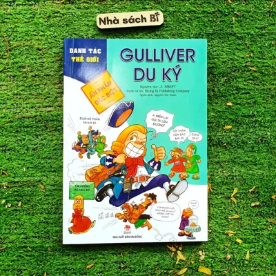 Sách Danh tác thế giới: Gulliver du ký - sách tranh cho thiếu nhi - Kim Đồng