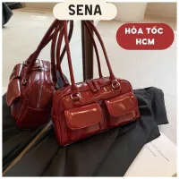 Túi xách nữ đeo vai SENA TX134, Túi kẹp nách, xách tay 2 hộp hot trend đơn giản sang chảnh đi làm