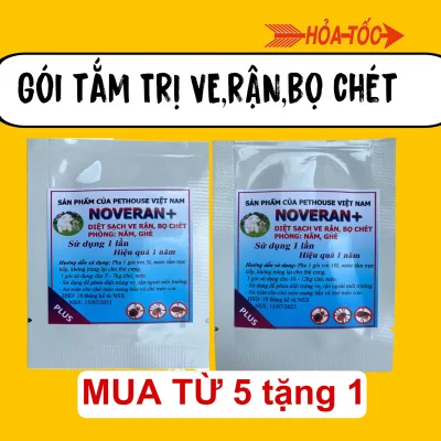 Thuốc Tắm Trị Ve-Rận-Bọ Chét 1 Lần Sạch 100% Hiệu Quả Kéo Dài 1 Năm