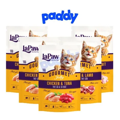 Pate Cho Mèo Mọi Lứa Tuổi Lapaw Dạng Thạch 70g
