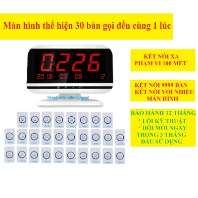 Chuông gọi phục vụ nhà hàng, quán cafe, viện dưỡng lão,cơ sở y tế VP02