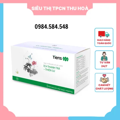 Ích Thanh Trà Tiens Thiên Sư Giúp Giảm Mỡ Máu Thanh Lọc Cơ Thể Hộp 40 Gói - Siêu Thị Thực Phẩm Chức Năng Thu Hòa