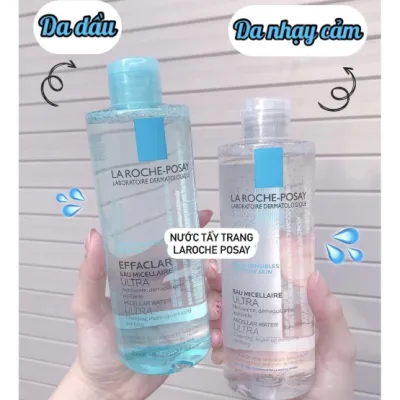 NƯỚC TẨY TRANG LA .RO.CHE-PO.SAY CHO DA DẦU MỤN VÀ DA NHẠY CẢM - 400ML