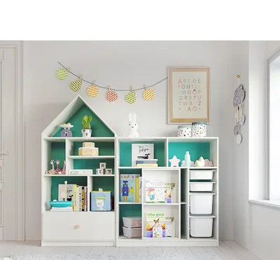 Children's Bookshelves - Kindergarten Decorations - High-Quality Toy Storage Cabinets