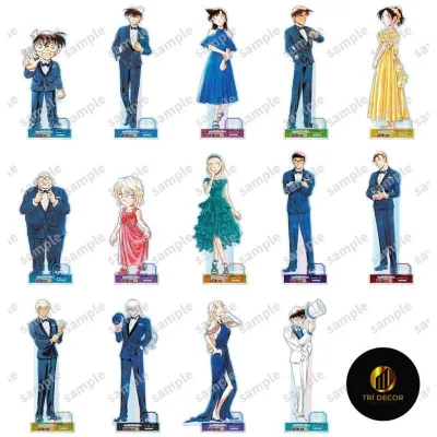 Mô hình DETECTIVE CONAN ver TRANG PHỤC DẠ HỘI Standee Thám Tử Lừng Danh acrylic anime mica chibi