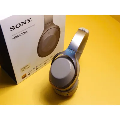 ✌️ Tai nghe Sony MDR-1000X cũ Fullbox đẹp màu kem – chống ồn chủ động, âm thanh cao cấp
