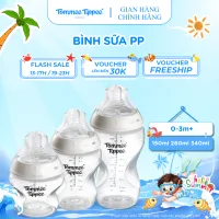 Bình Sữa PP Ty Siêu Mềm Tự Nhiên Tommee Tippee Natural Start 150ml, 260ml, 340ml, Cho Bé Từ Sơ Sinh