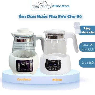 Ấm Đun Nước Pha Sữa Hâm Sữa Tootie, Cocobear ,Bình Đun Nước Pha Sữa Misan Tiện Lợi Cho Bé