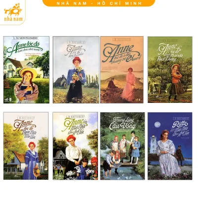 Sách - Series Anne Tóc Đỏ (tác giả L. M. Montgomery) (8 cuốn) (Nhã Nam HCM)