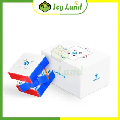 Rubik 3x3 Gan 356 ME 3x3 Magnetic Rubic 3 Tầng Có Nam Châm Gan 356M E Stickerless Đồ Chơi Trí Tuệ Trẻ Em 3x3x3