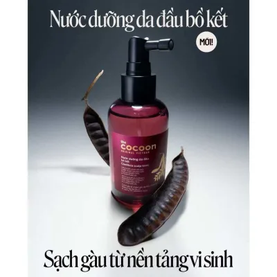 Cocoon Soapwood Scalp Lotion Reduces Dandruff and Cares for Sensitive Scalp 50-140ml