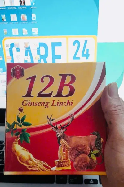 Multivitamin 12B Ginseng Increases Resistance and Nourishes the Body - Box of 100 Tablets