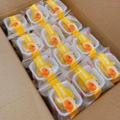 1 Cái Bánh LIU trứng chảy Egg Yok siêu hot - đồ ăn vặt siêu ngon ăn vặt siêu ngon- Shop Haimy mua sam nhanh