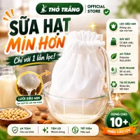 Túi lọc sữa hạt, đậu hũ, lọc trà cà phê, lọc đa năng đủ cỡ vải siêu mịn