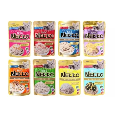 Pate Nekko gói 70gr dành cho mèo từ 6 tháng tuổi