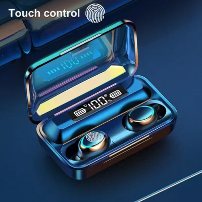 T9 Tai nghe không dây F9 Pro, Bluetooth 5.3 âm thanh hifi chất lượng cao, chống nước, chống ồn. pin liên tục 6- 8 tiếng. Bảo hành 6 tháng