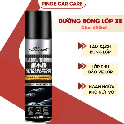 Xịt Bọt Dưỡng Sáng Bóng Lốp Fantastic XML 580ml Chống Bám Bẩn, Làm Sáng Lốp Bảo Vệ Dài Lâu
