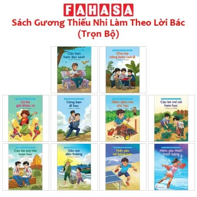 Sách - Sách Gương Thiếu Nhi Làm Theo Lời Bác (Trọn Bộ)