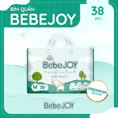 Tã Bỉm BeBeJoy Premium siêu khô thoáng, thấm hút nhanh,trống chàn tuyệt đối đủ size tã dán và tã quần cho bé